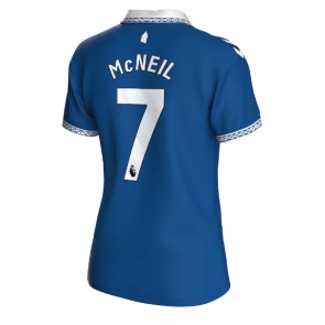 Maillot de foot Everton Dwight McNeil #7 Domicile Femmes 2023-24 Manches Courte